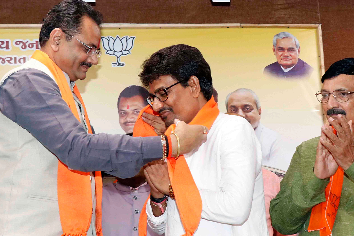 You are currently viewing पीएम मोदी के कुशल नेतृत्व के कारण भाजपा में शामिल हुए : अल्पेश ठाकोर